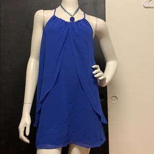 Retro Blue Summer Dress